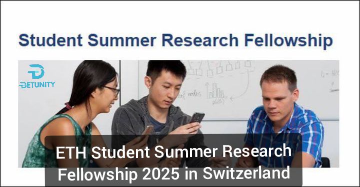 "ETH Student Summer Research Fellowship 2025 in Switzerland - Students collaborating on a research project."